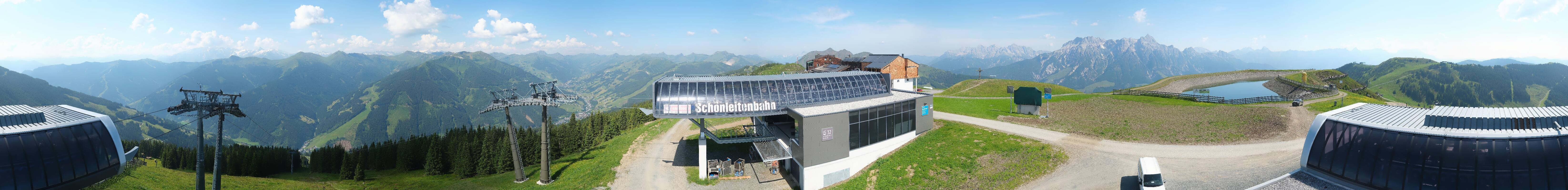 Archiv Foto Webcam Wildenkarkogel bei Saalbach