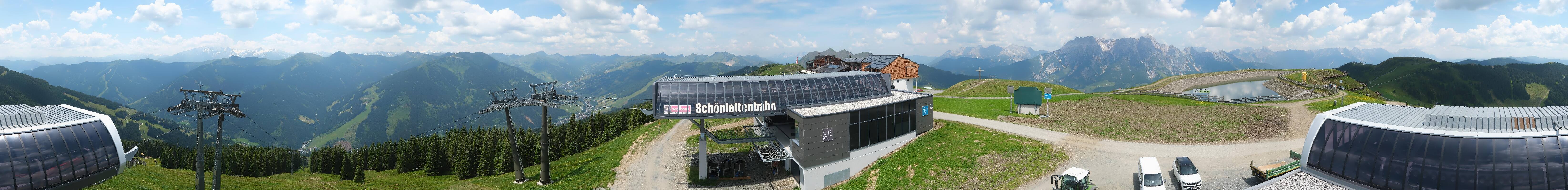 Archiv Foto Webcam Wildenkarkogel bei Saalbach