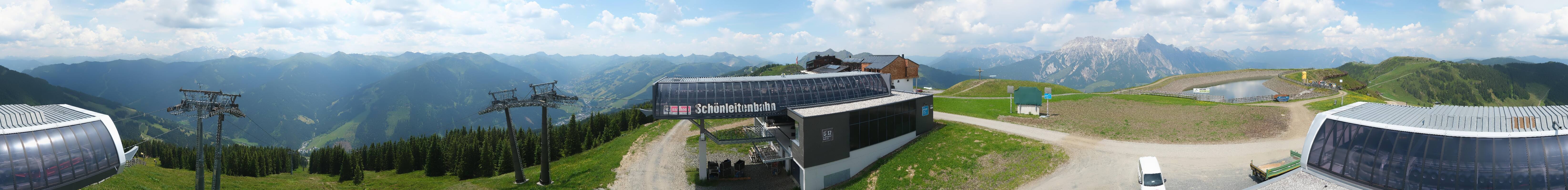 Archiv Foto Webcam Wildenkarkogel bei Saalbach