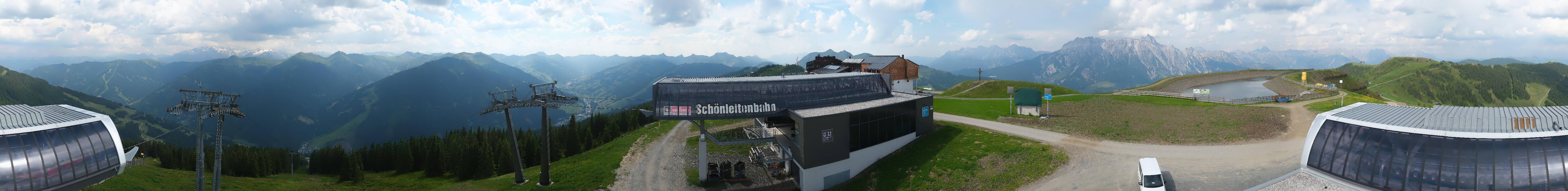 Archiv Foto Webcam Wildenkarkogel bei Saalbach