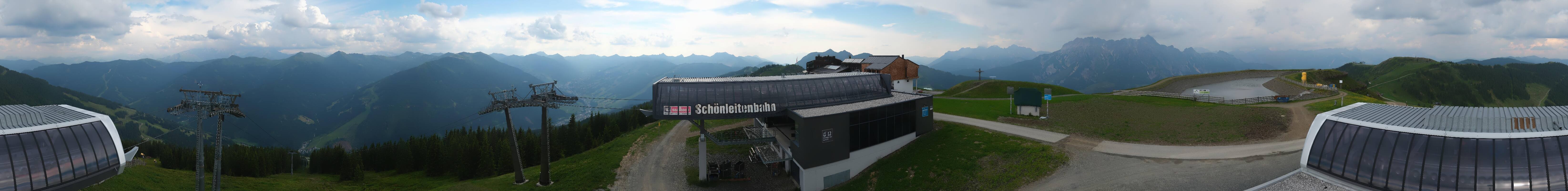 Archiv Foto Webcam Wildenkarkogel bei Saalbach