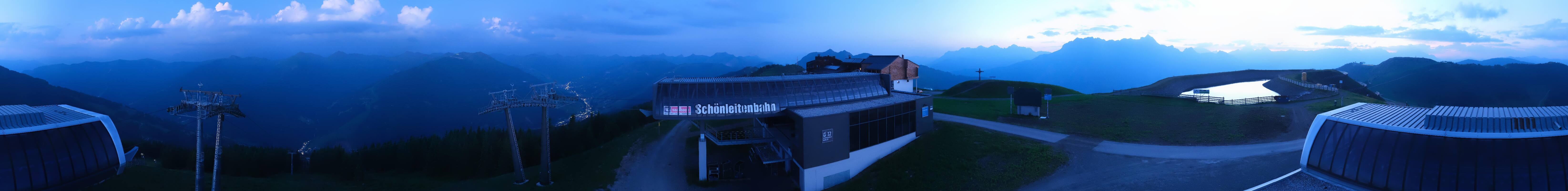 Archiv Foto Webcam Wildenkarkogel bei Saalbach