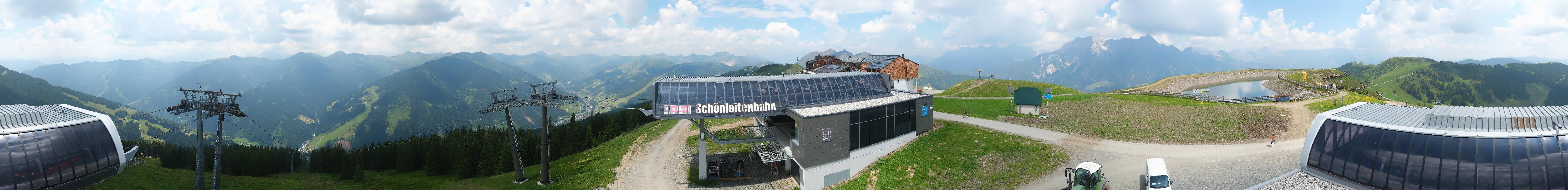 Archiv Foto Webcam Wildenkarkogel bei Saalbach
