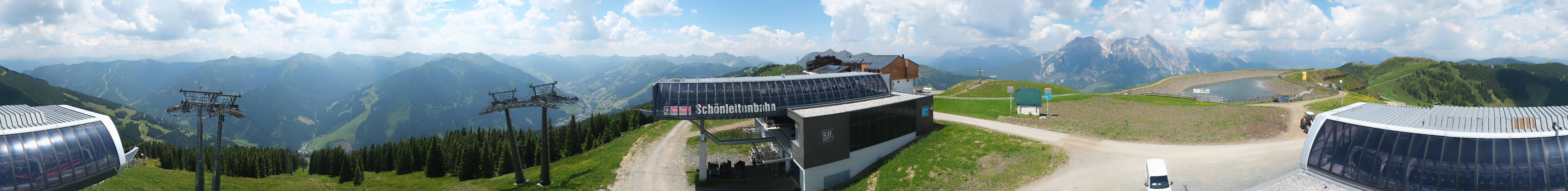 Archived image Webcam Wildenkarkogel (Saalbach)