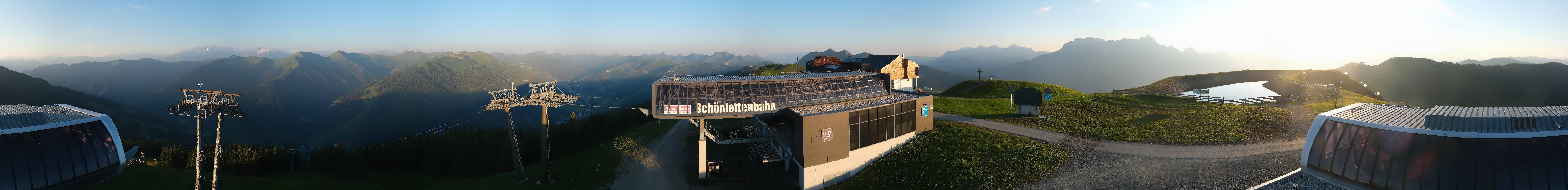 Archived image Webcam Wildenkarkogel (Saalbach)