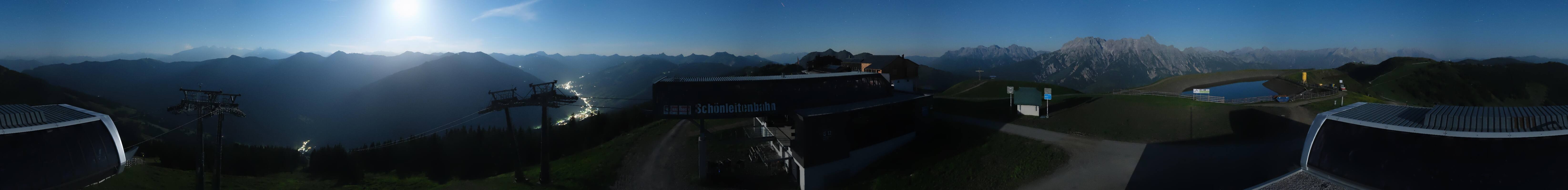 Archiv Foto Webcam Wildenkarkogel bei Saalbach