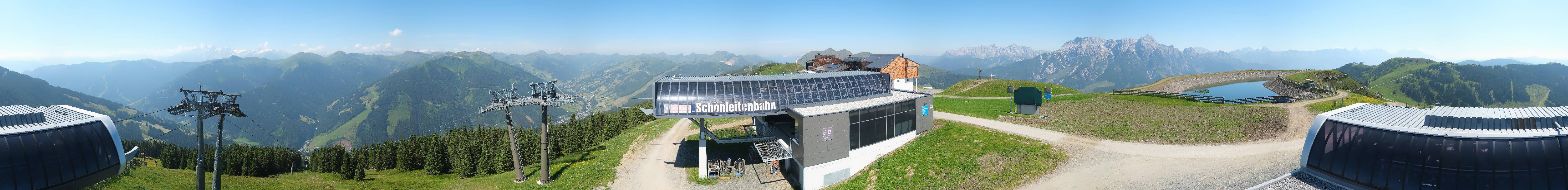 Archiv Foto Webcam Wildenkarkogel bei Saalbach