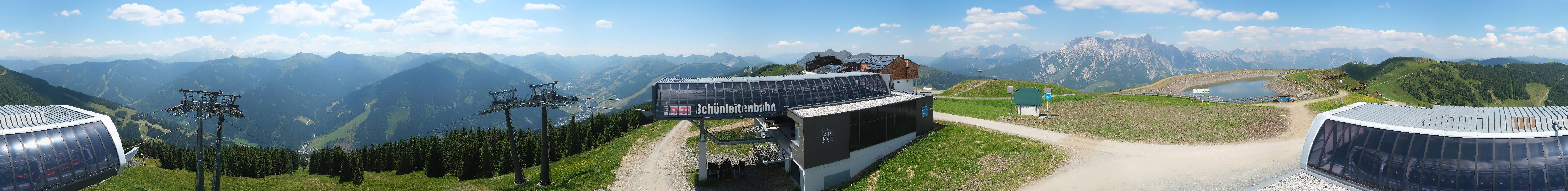 Archiv Foto Webcam Wildenkarkogel bei Saalbach