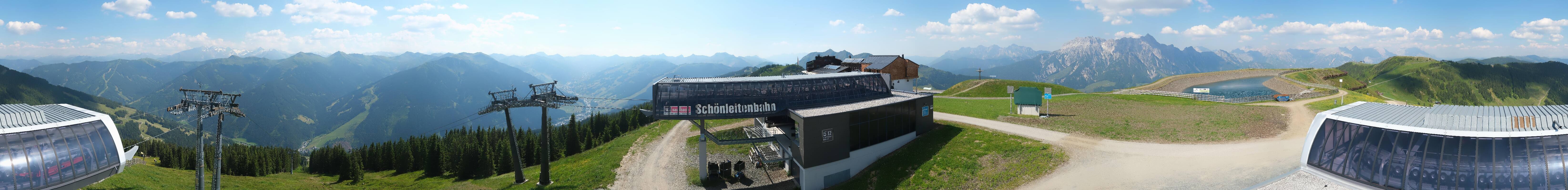 Archiv Foto Webcam Wildenkarkogel bei Saalbach