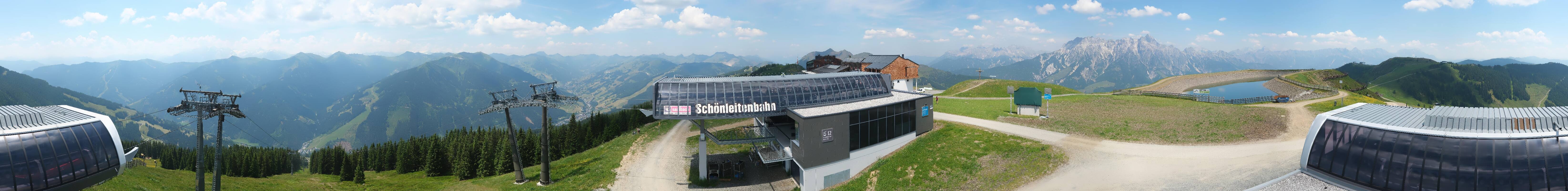 Archiv Foto Webcam Wildenkarkogel bei Saalbach