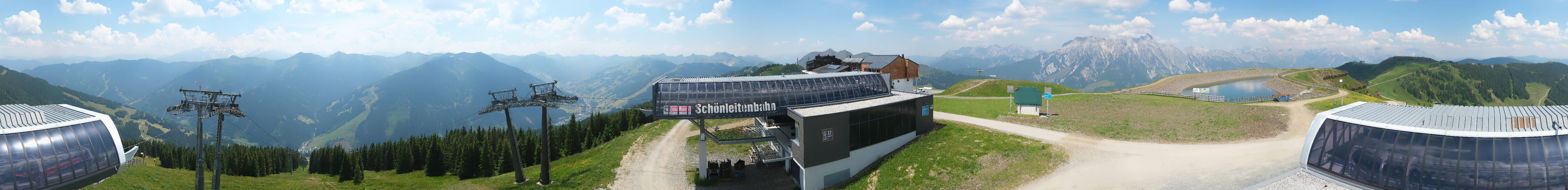 Archiv Foto Webcam Wildenkarkogel bei Saalbach