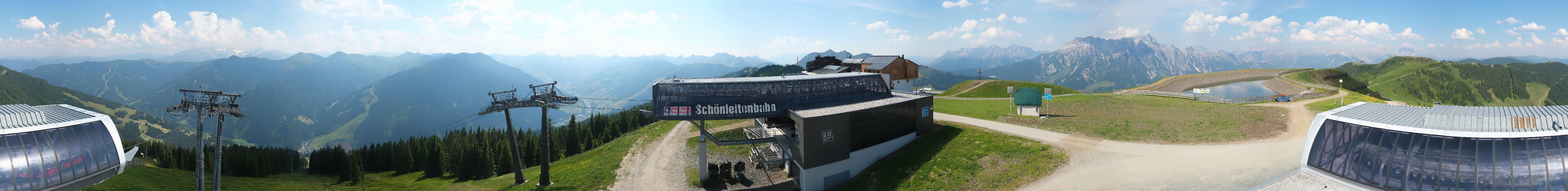 Archiv Foto Webcam Wildenkarkogel bei Saalbach