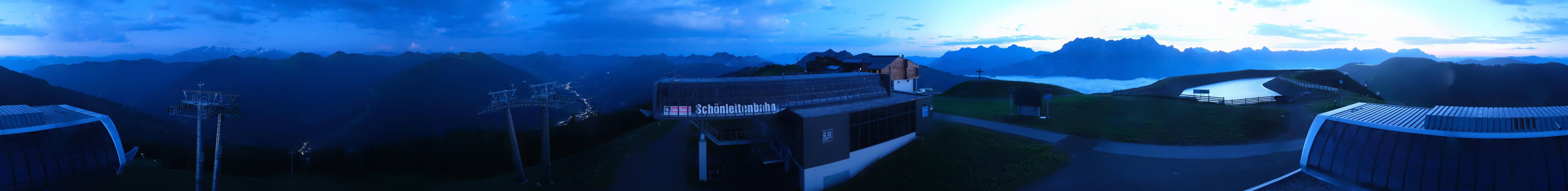Archived image Webcam Wildenkarkogel (Saalbach)