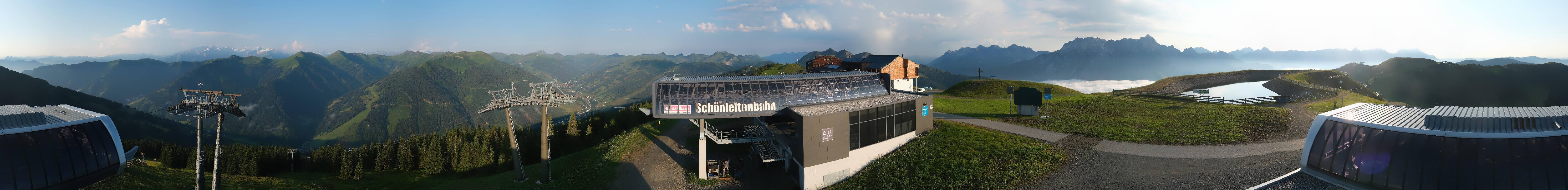 Archived image Webcam Wildenkarkogel (Saalbach)