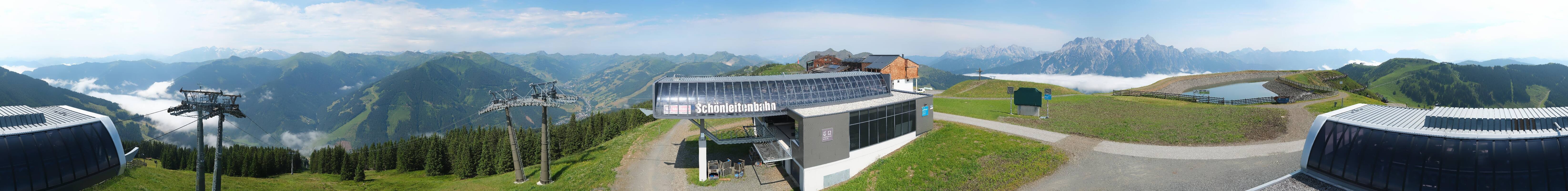 Archiv Foto Webcam Wildenkarkogel bei Saalbach