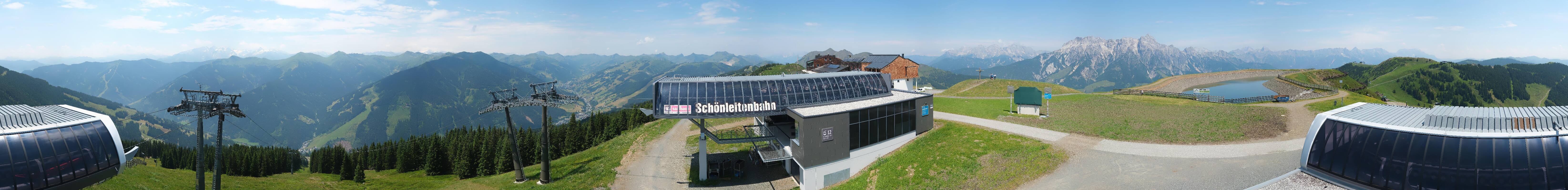 Archiv Foto Webcam Wildenkarkogel bei Saalbach