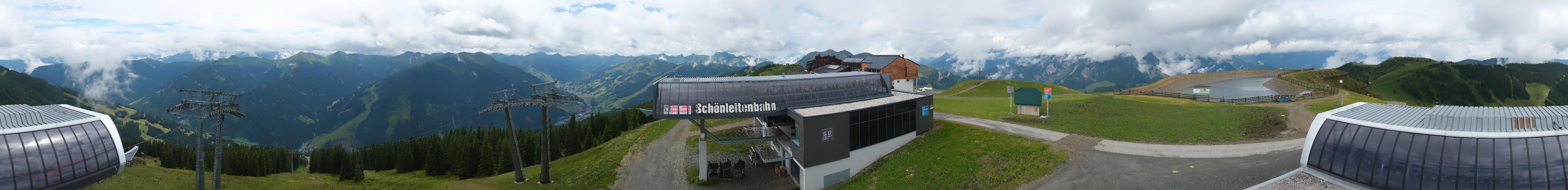 Archiv Foto Webcam Wildenkarkogel bei Saalbach