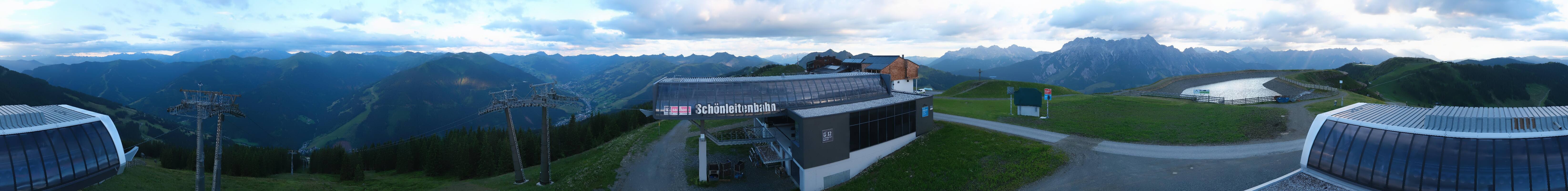 Archiv Foto Webcam Wildenkarkogel bei Saalbach
