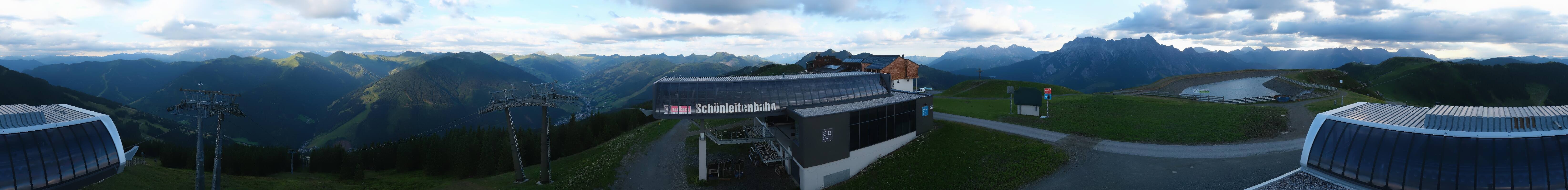 Archiv Foto Webcam Wildenkarkogel bei Saalbach