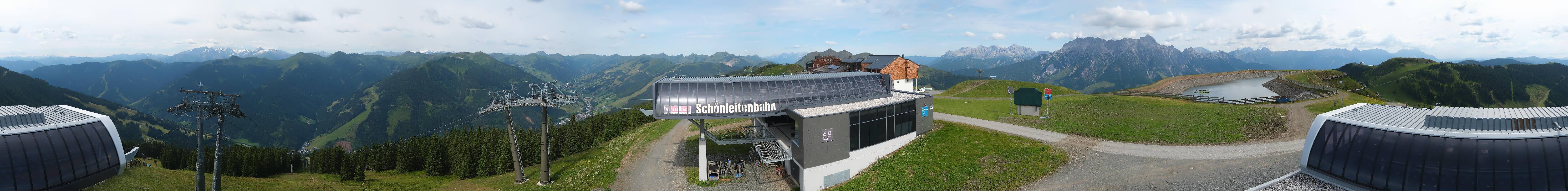 Archiv Foto Webcam Wildenkarkogel bei Saalbach
