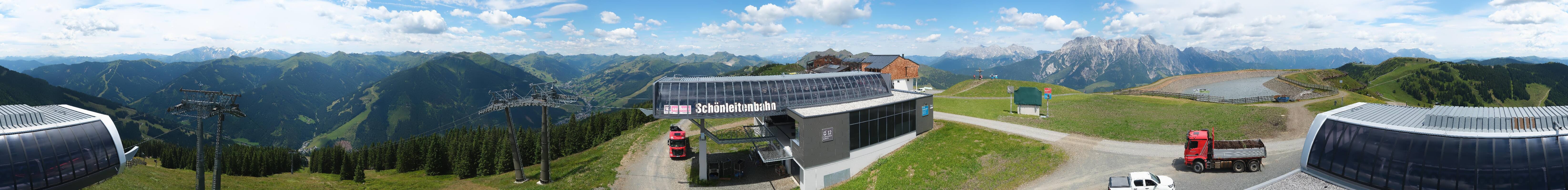 Archiv Foto Webcam Wildenkarkogel bei Saalbach