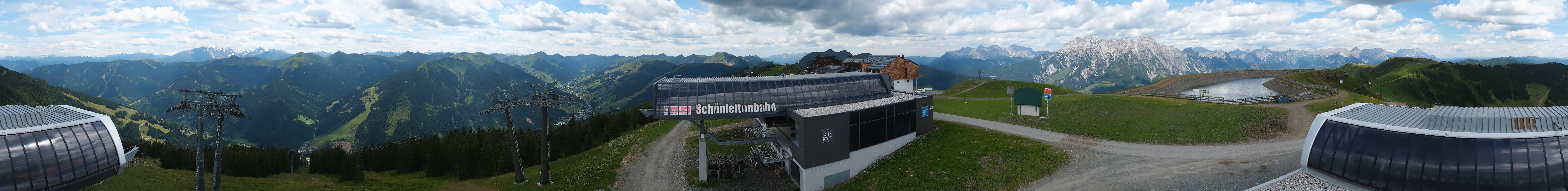 Archiv Foto Webcam Wildenkarkogel bei Saalbach