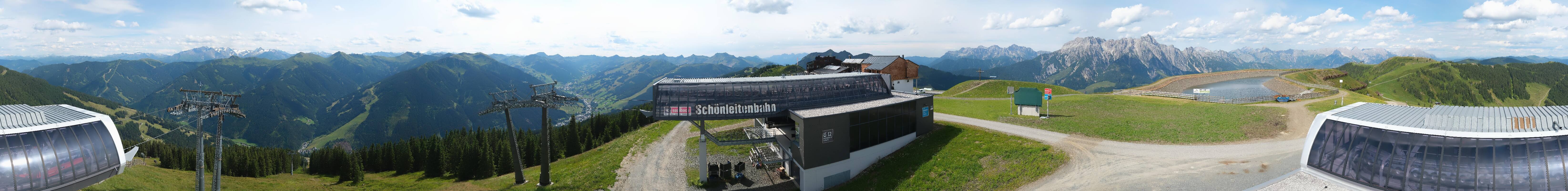 Archiv Foto Webcam Wildenkarkogel bei Saalbach