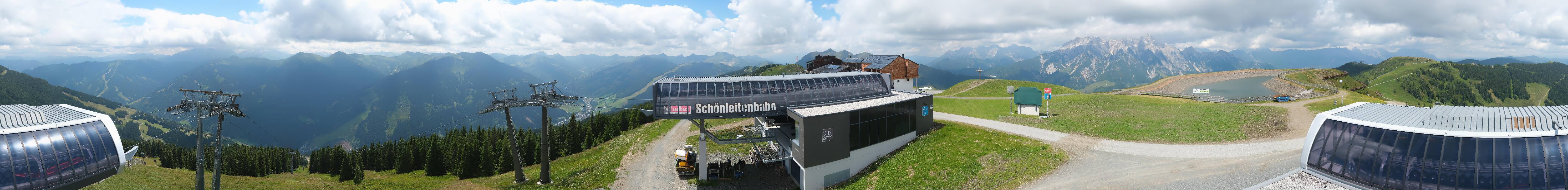Archiv Foto Webcam Wildenkarkogel bei Saalbach