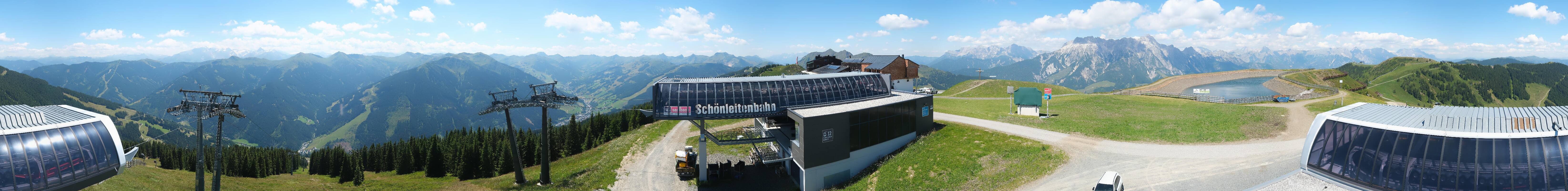 Archived image Webcam Wildenkarkogel (Saalbach)