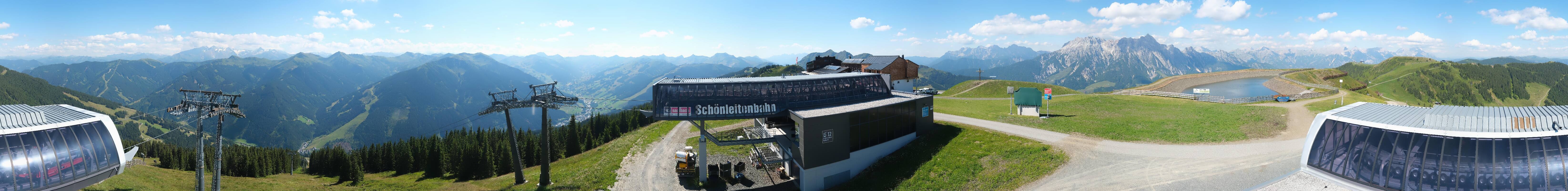 Archived image Webcam Wildenkarkogel (Saalbach)