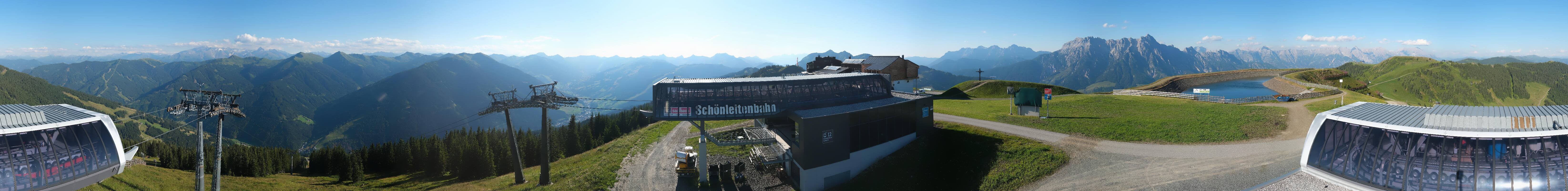 Archived image Webcam Wildenkarkogel (Saalbach)