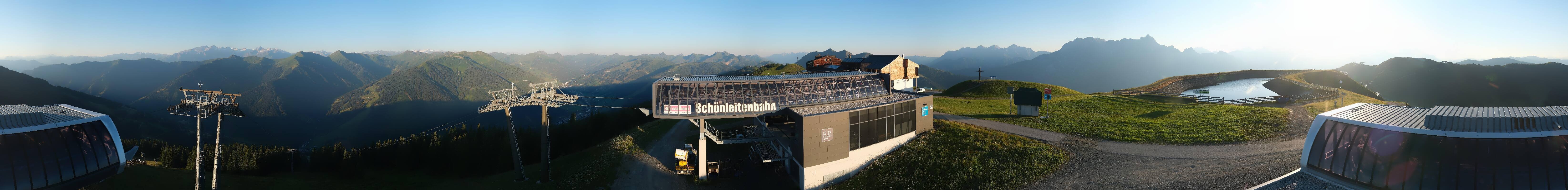 Archiv Foto Webcam Wildenkarkogel bei Saalbach
