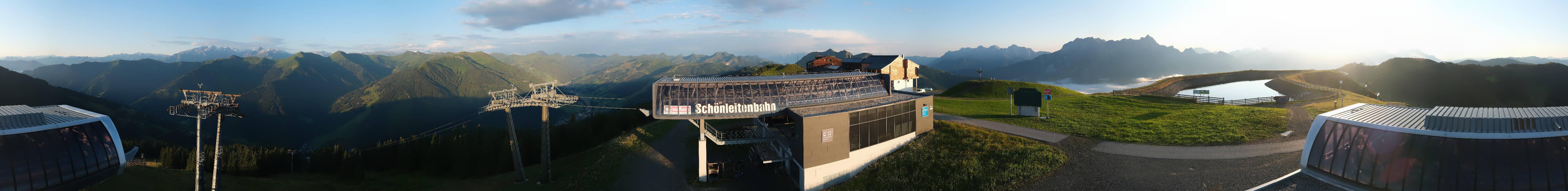 Archiv Foto Webcam Wildenkarkogel bei Saalbach
