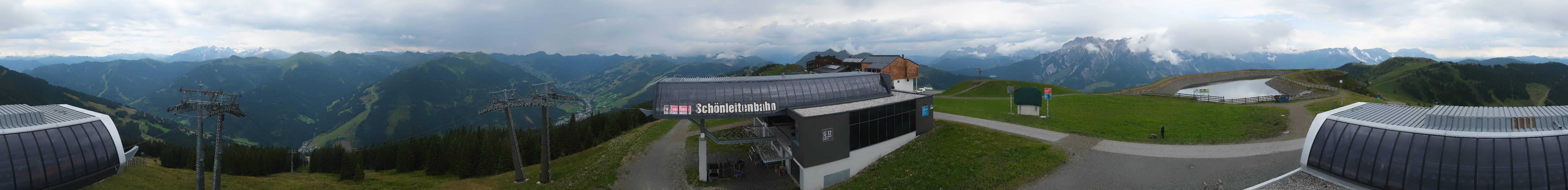 Archiv Foto Webcam Wildenkarkogel bei Saalbach