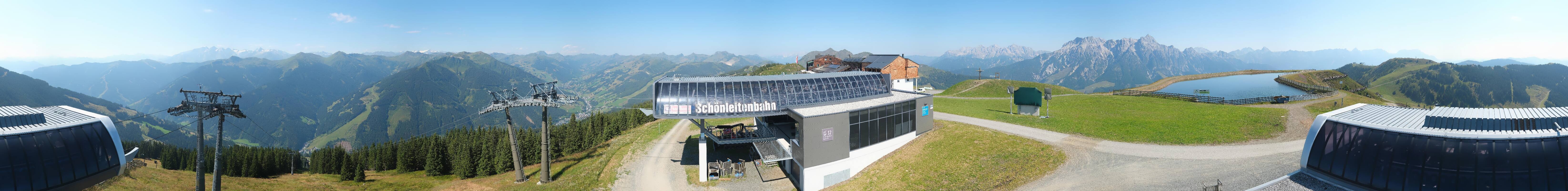 Archiv Foto Webcam Wildenkarkogel bei Saalbach