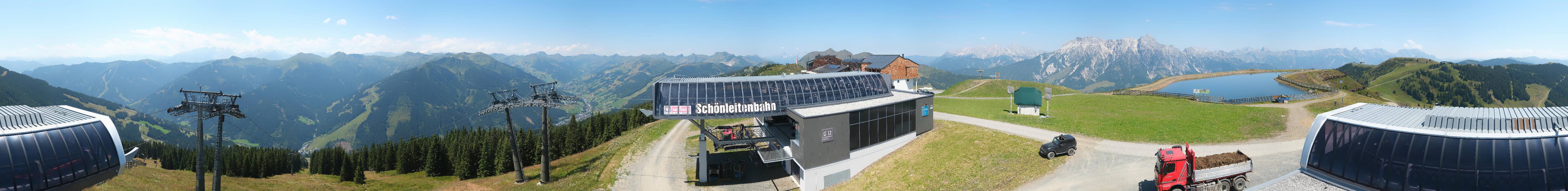 Archiv Foto Webcam Wildenkarkogel bei Saalbach