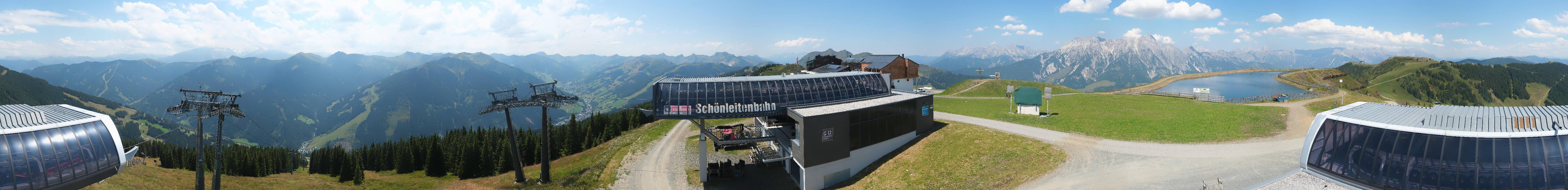 Archiv Foto Webcam Wildenkarkogel bei Saalbach