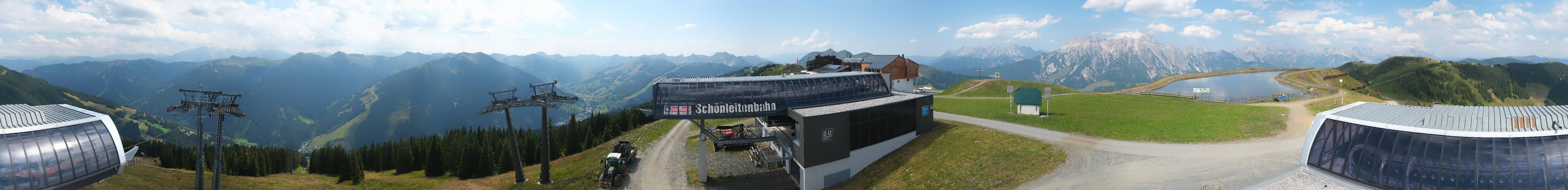 Archiv Foto Webcam Wildenkarkogel bei Saalbach