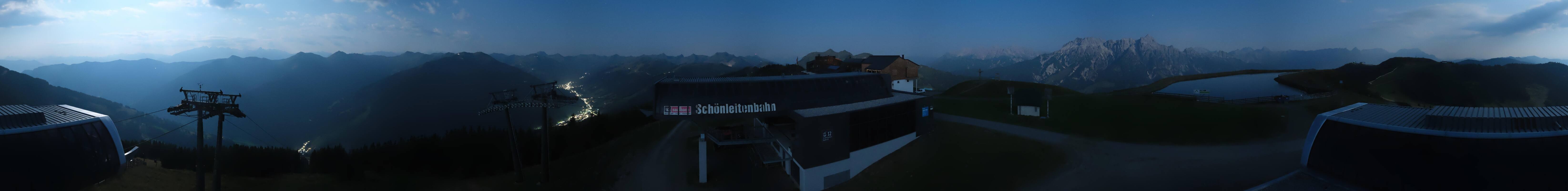 Archiv Foto Webcam Wildenkarkogel bei Saalbach