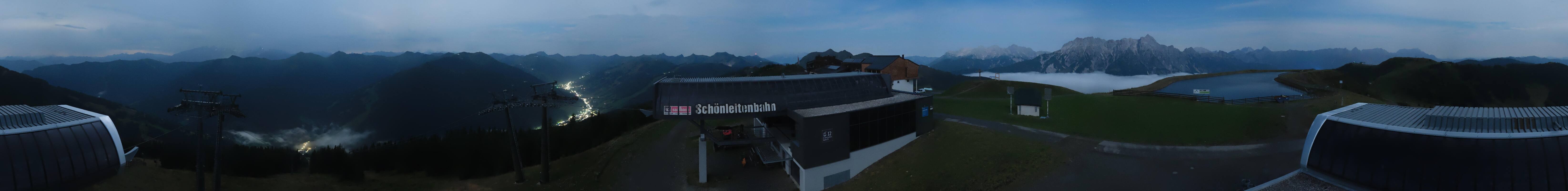 Archiv Foto Webcam Wildenkarkogel bei Saalbach