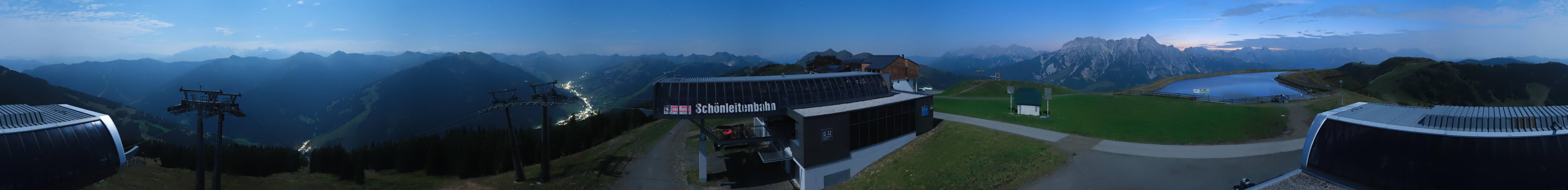 Archiv Foto Webcam Wildenkarkogel bei Saalbach
