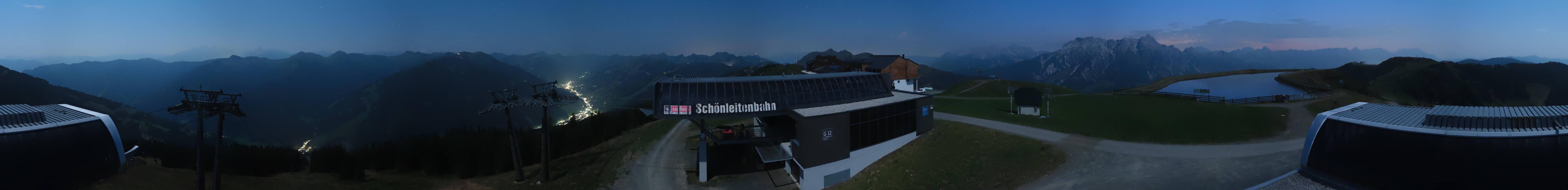 Archiv Foto Webcam Wildenkarkogel bei Saalbach