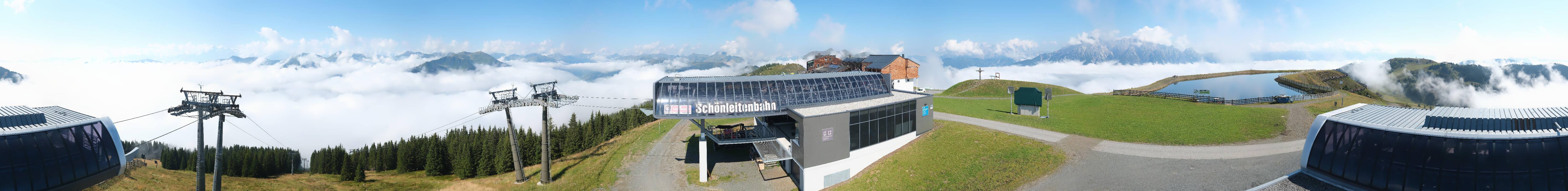Archiv Foto Webcam Wildenkarkogel bei Saalbach