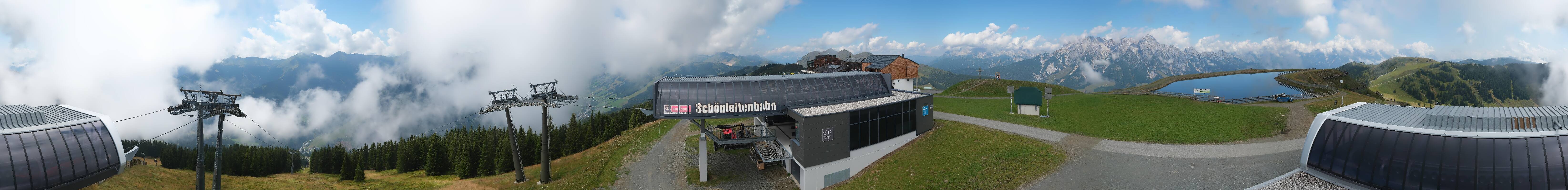 Archiv Foto Webcam Wildenkarkogel bei Saalbach