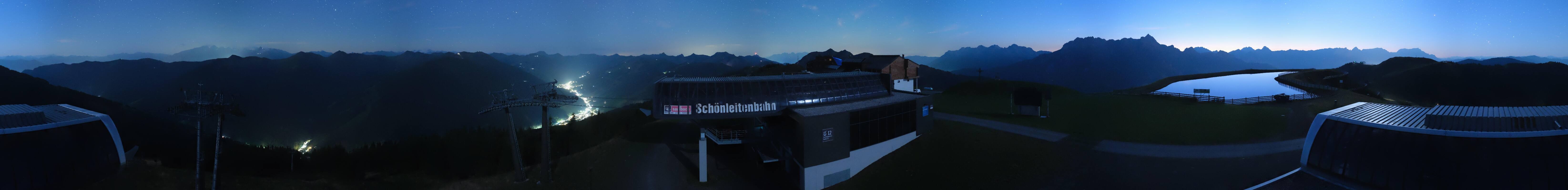 Archiv Foto Webcam Wildenkarkogel bei Saalbach