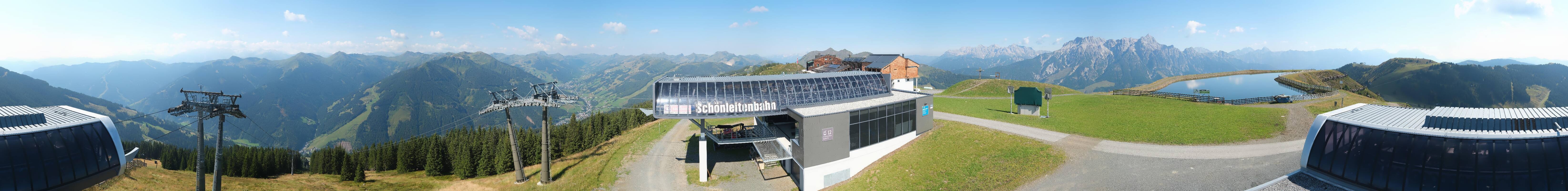 Archiv Foto Webcam Wildenkarkogel bei Saalbach