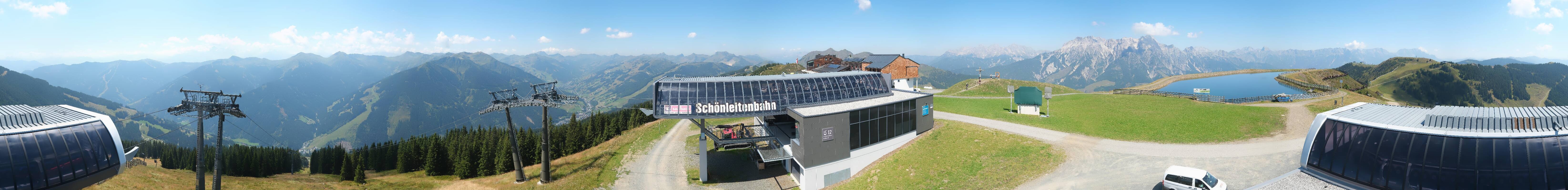 Archiv Foto Webcam Wildenkarkogel bei Saalbach