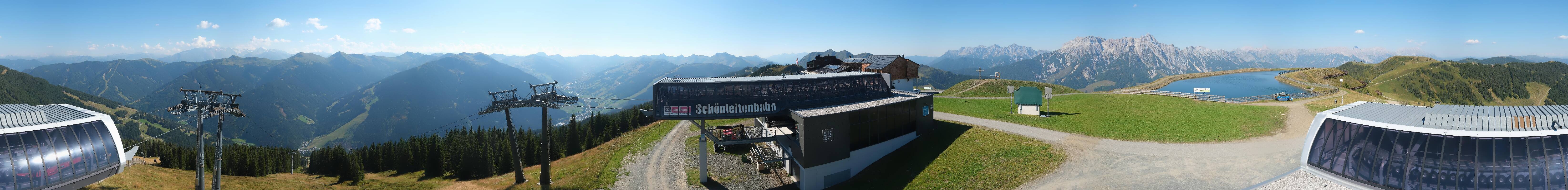 Archiv Foto Webcam Wildenkarkogel bei Saalbach