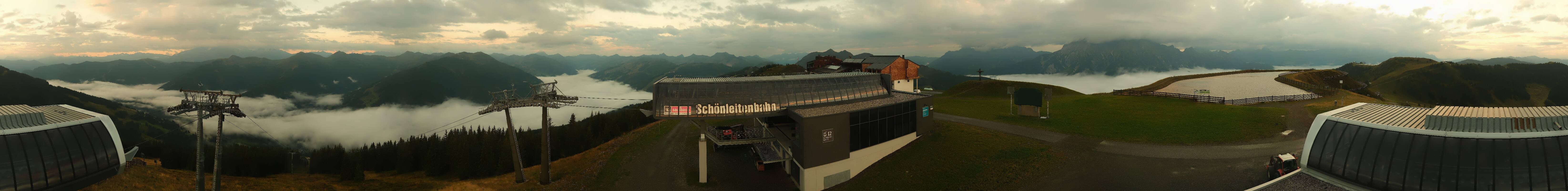 Archiv Foto Webcam Wildenkarkogel bei Saalbach