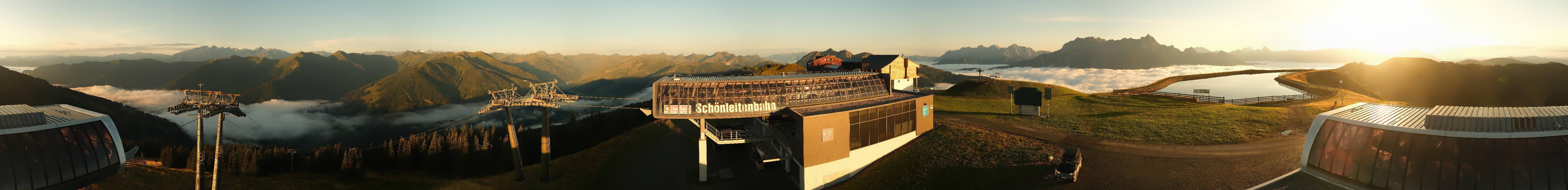 Archiv Foto Webcam Wildenkarkogel bei Saalbach